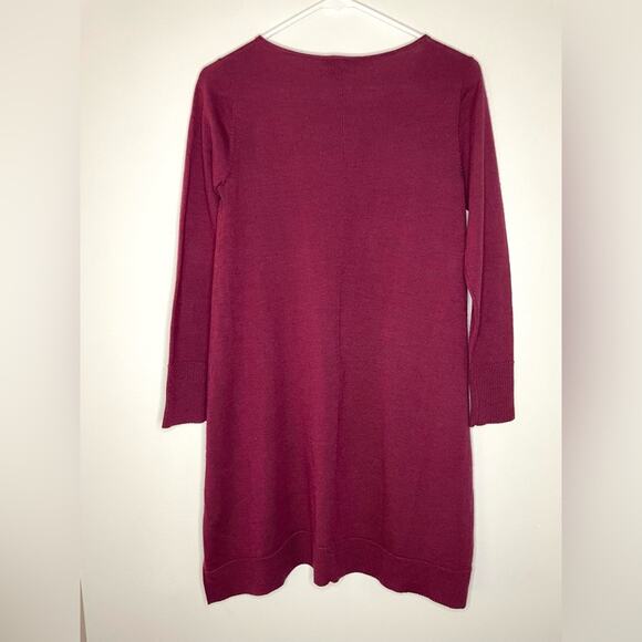 Eileen Fisher Merino Wool Jersey Dress Size XS - Picture 5 of 5